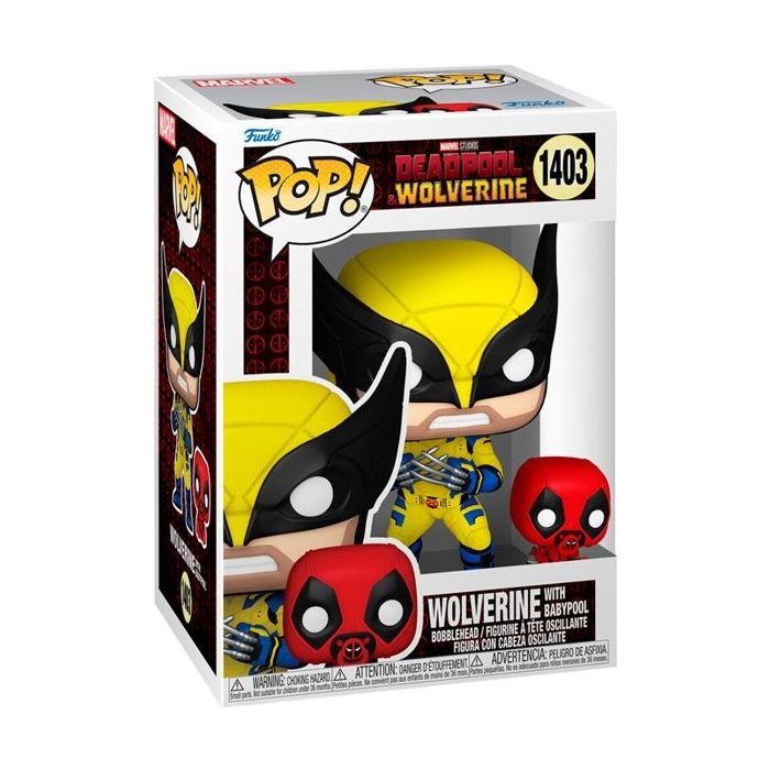 POP! Deadpool & Wolverine: Wolverine with Babypool (Marvel)