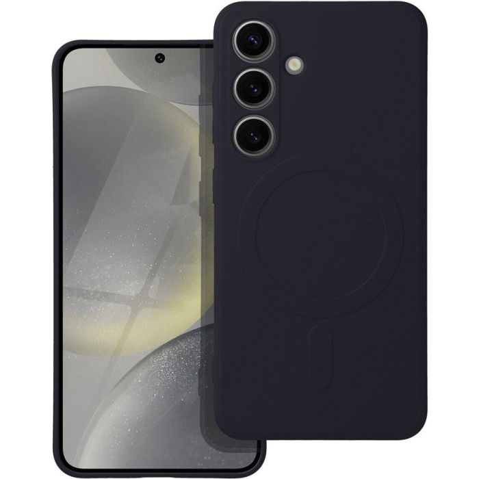 Obal SILICONE MAG COVER case MagSafe Samsung Galaxy S25+ 5G S936 black
