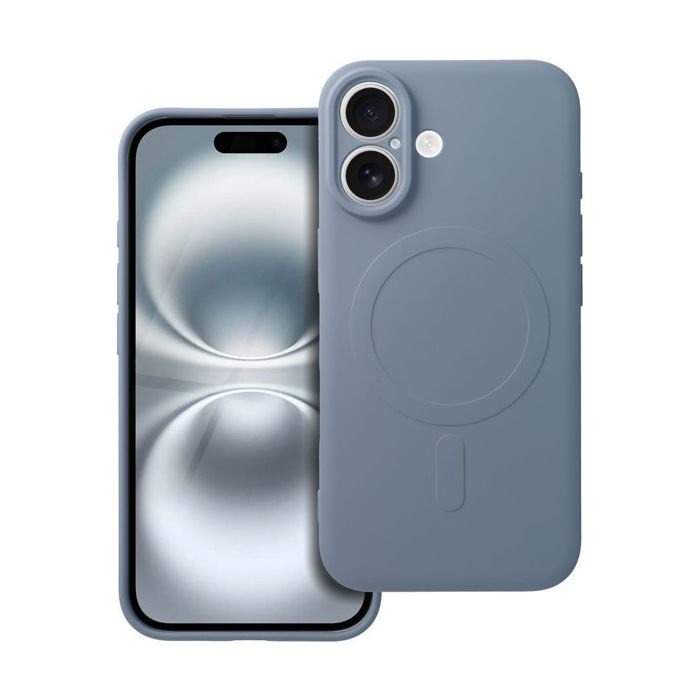 Obal SILICONE MAG COVER case MagSafe Samsung Galaxy S25+ 5G S936 light blue