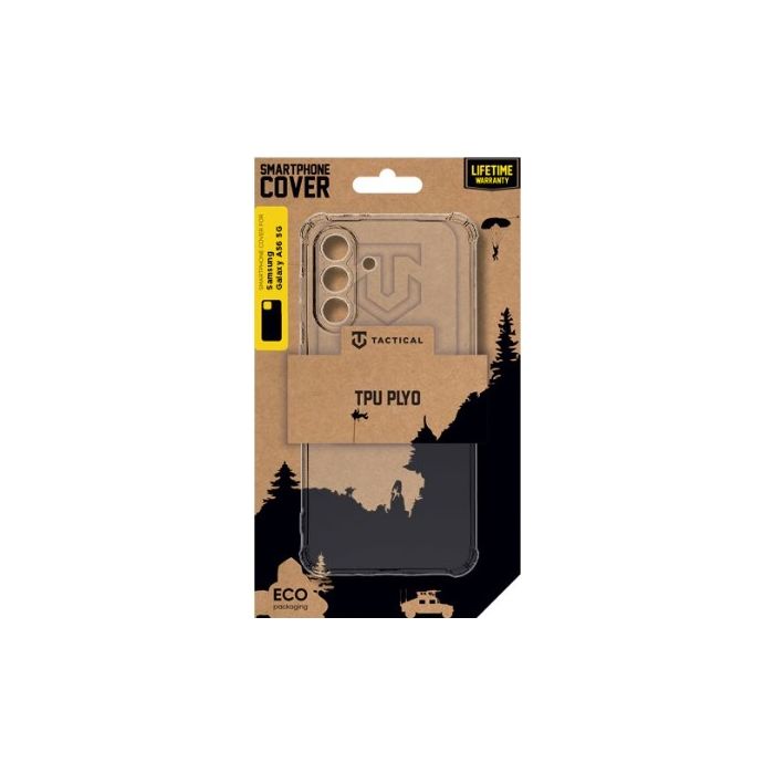 Obal Tactical TPU Plyo Xiaomi Redmi Note 14S transparentný
