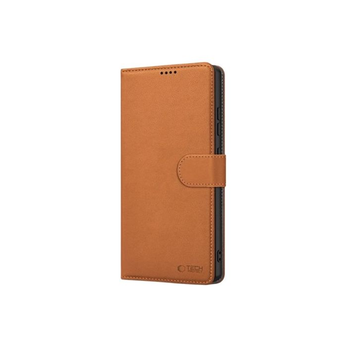 Obal Tech-Protect Wallet Apple iPhone 16e Saddle Brown