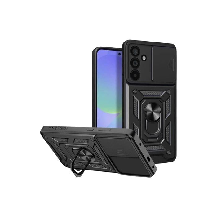 Obal Tech-Protect Camshield Pro Samsung Galaxy A36 5G A366 čierny