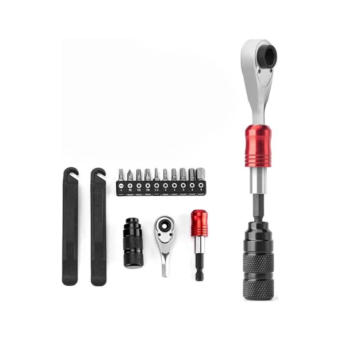 Rockbros 43210049001, súprava na opravu bicyklov, čierna