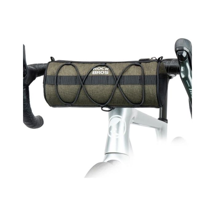 Rockbros 30110049001, taška na riadidlá 2l, zelená