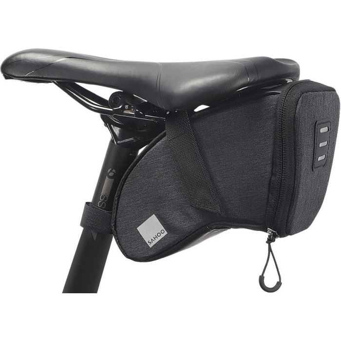 SAHOO 131470S-SA, taška na bicykel pod sedadlo, 0,8L, čierna