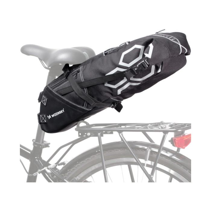 Wozinsky WBB9BK, taška na bicykel pod sedadlo 12l, čierna