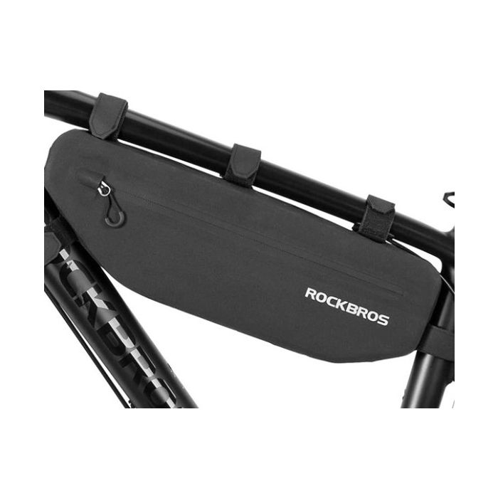 Rockbros AS-043, taška na bicykel na rám 3l, čierna