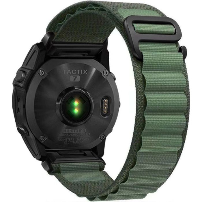Remienok Tech-Protect Nylon Pro Garmin Fenix 3/5x/3h/5x Plus/6x/6x Pro/7x zelený