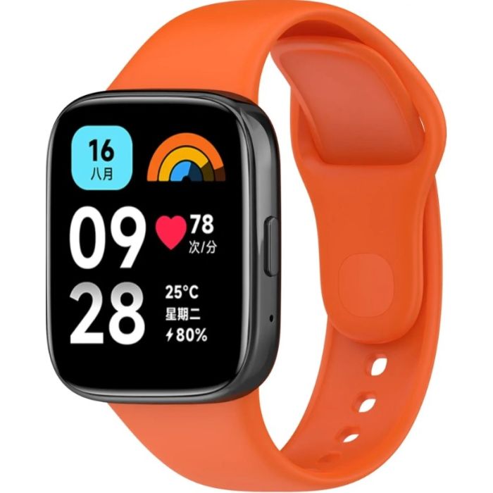 Remienok Bizon Strap Watch Dots Universal 20mm oranžový