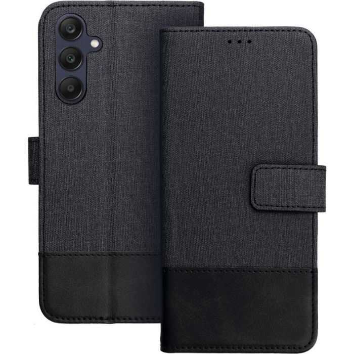 Obal GOMMA Book Samsung Galaxy A25 5G A256 čierny