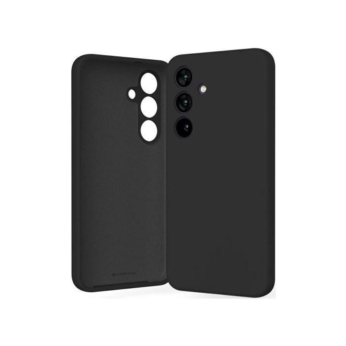 Obal Mercury Silicone Samsung Galaxy S25 5G S931 čierny