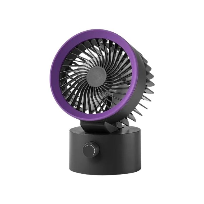 LLD-F87R, stolný ventilátor, sivý