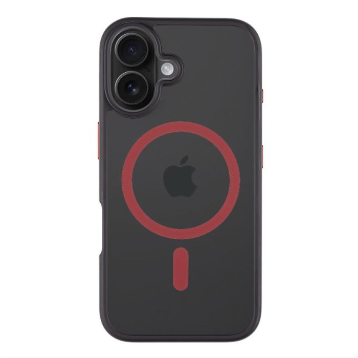 Obal Tactical MagForce Hyperstealth 2.0 Apple iPhone 16 čierno-červený