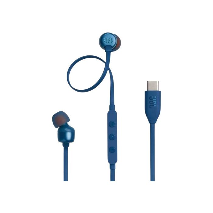 JBL Tune 310C USB-C modré