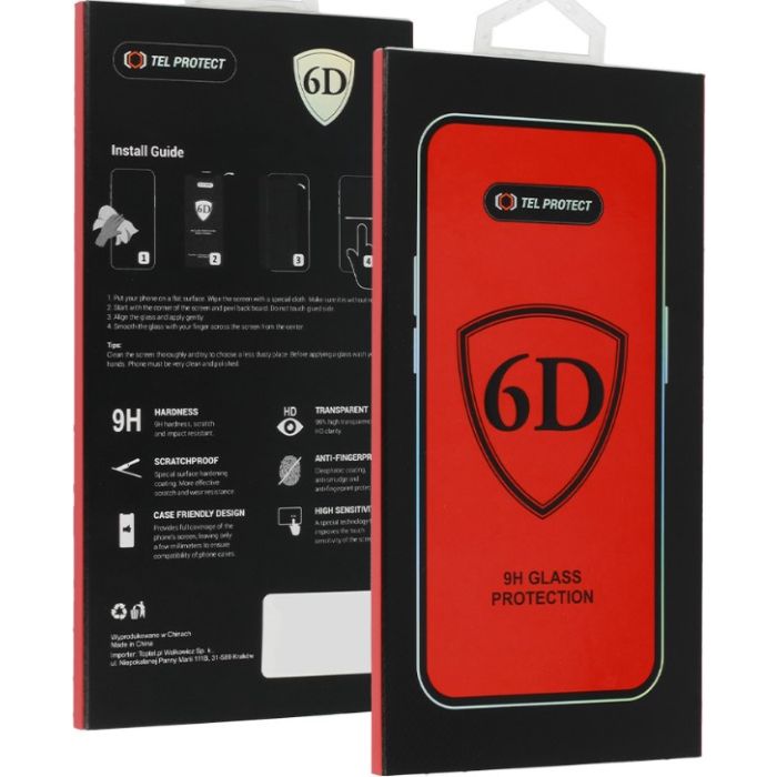 Ochranné sklo Tel Protect Full Glue 6D Samsung Galaxy A71 čierne