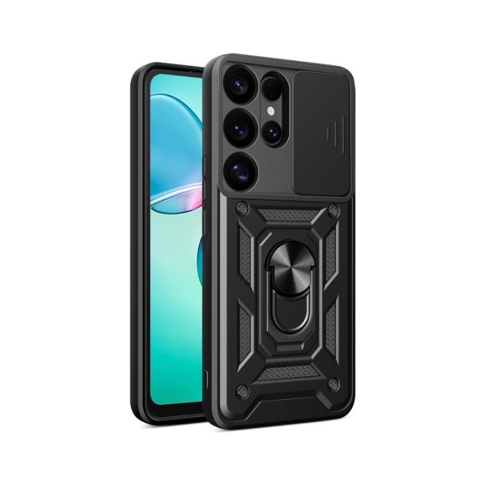 Obal Hybrid Armor Camshield Samsung Galaxy S25 Ultra 5G S938 čierny