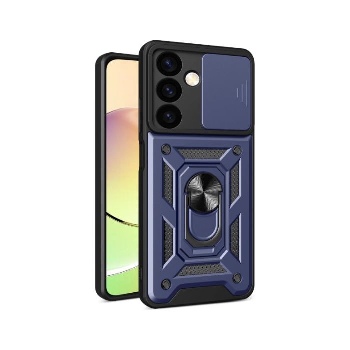 Obal Hybrid Armor Camshield Samsung Galaxy A25 5G A256 modrý