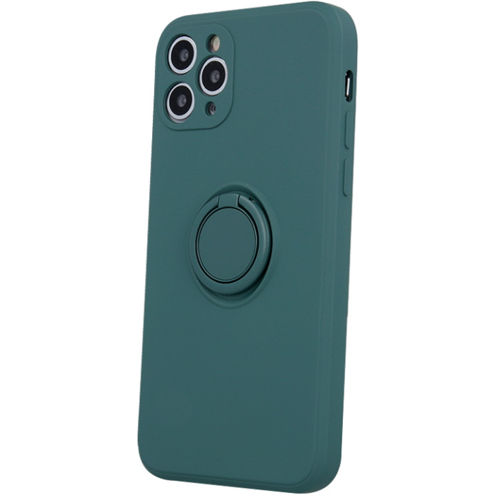 Obal Finger Ring Apple iPhone 12 Mini zelený