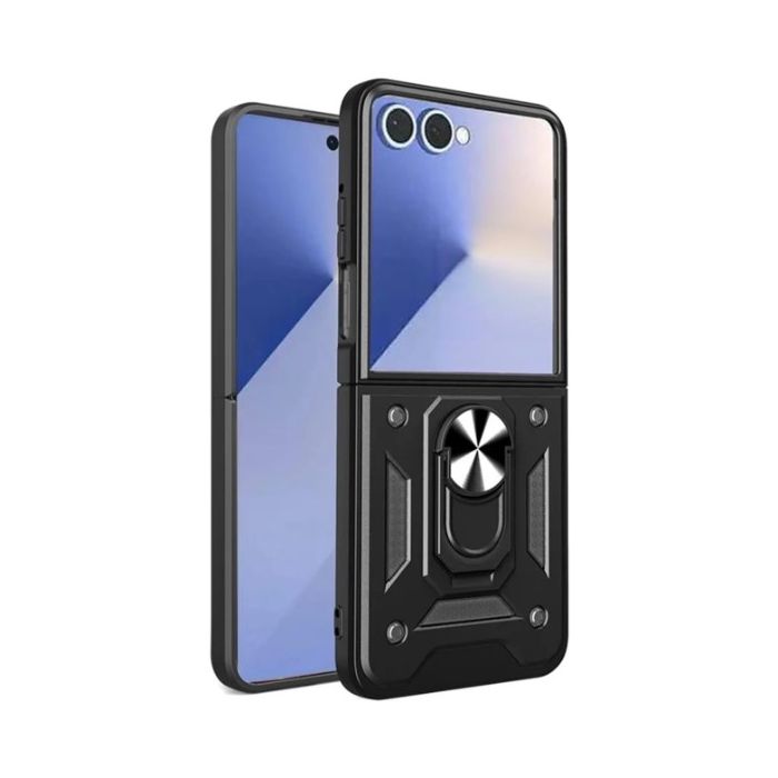 Obal Hybrid Armor Camshield Samsung Galaxy Z Flip7 5G F766 čierny