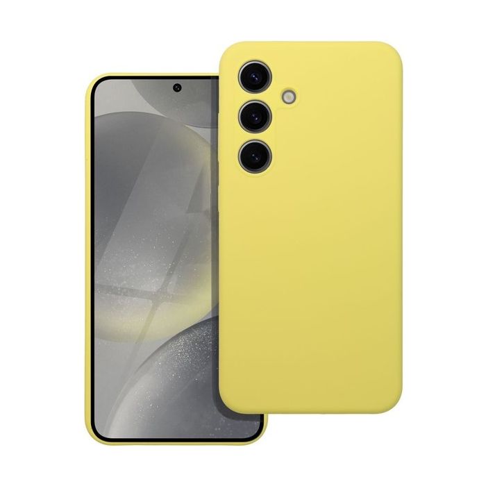 Obal Case SILICONE 2mm Motorola Moto G85 5G lemon