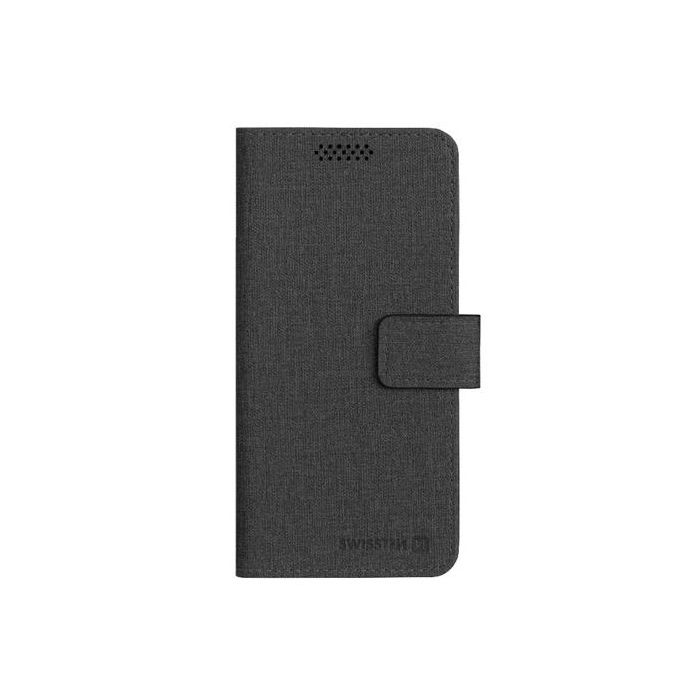 Univerzálny obal SWISSTEN Libro Uni II XL čierny (158x80mm)