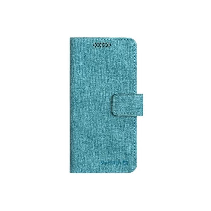 Univerzálny obal SWISSTEN Libro Uni II XL tyrkysový (158x80mm)
