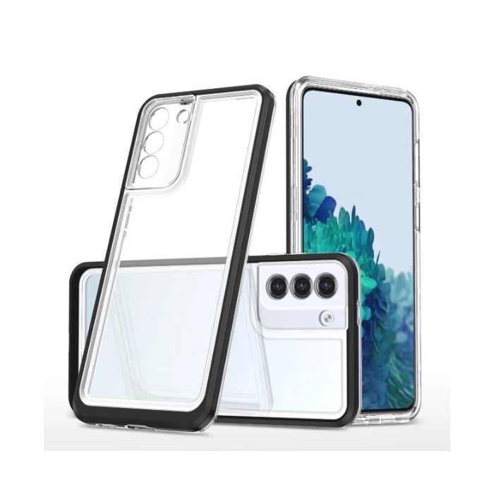 Obal Hybrid Armor 3v1 Samsung Galaxy S23+ 5G S916 transparentno-čierny
