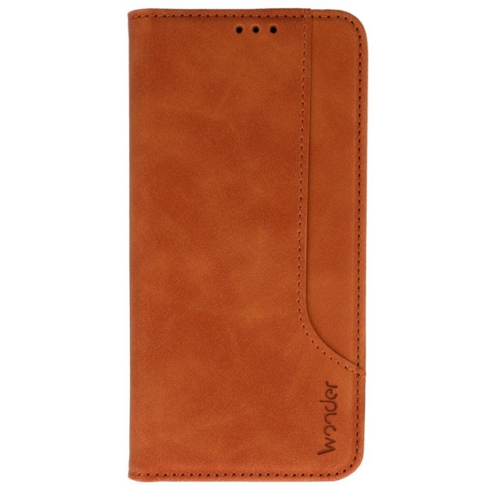 Obal Wonder Book Prime Motorola G84 5G hnedý
