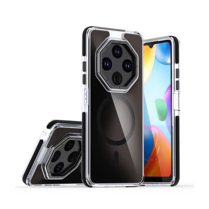 Obal Gradient Magsafe Xiaomi Redmi 14C/POCO C75 čierny