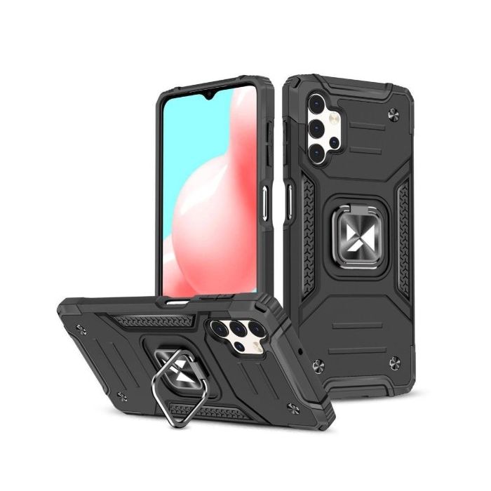 Obal Rugged Ring Armor Samsung Galaxy A13 5G A136/A04s A047 čierny