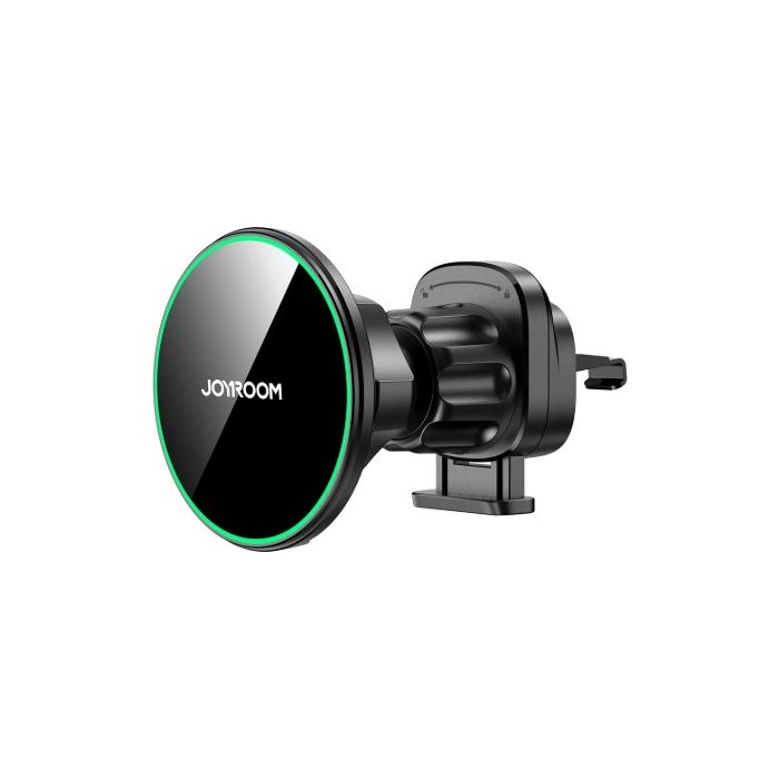 Joyroom JR-ZS412 Qi2 15W MagSafe, držiak do auta, mriežka, bezdrôtové nabíanie, čierny