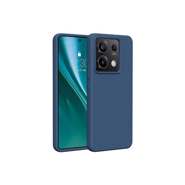 Obal Etteri Silicone case Xiaomi Redmi Note 13 4G dark blue