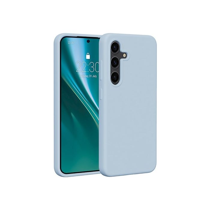 Obal Etteri Silicone case Samsung Galaxy S23 5G S911 light blue