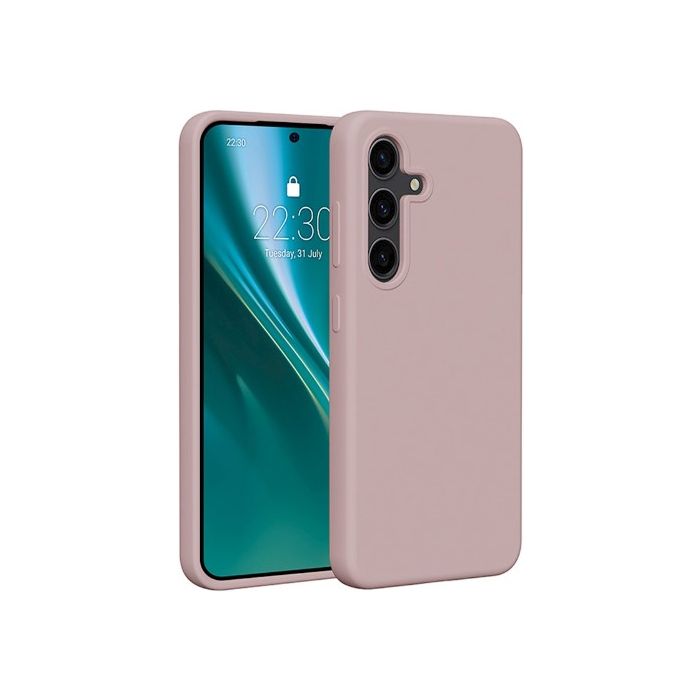 Obal Etteri Silicone case Samsung Galaxy S24 Ultra 5G S928 light pink
