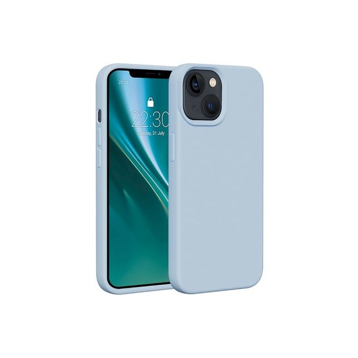 Obal Etteri Silicone case Apple iPhone 15 light blue