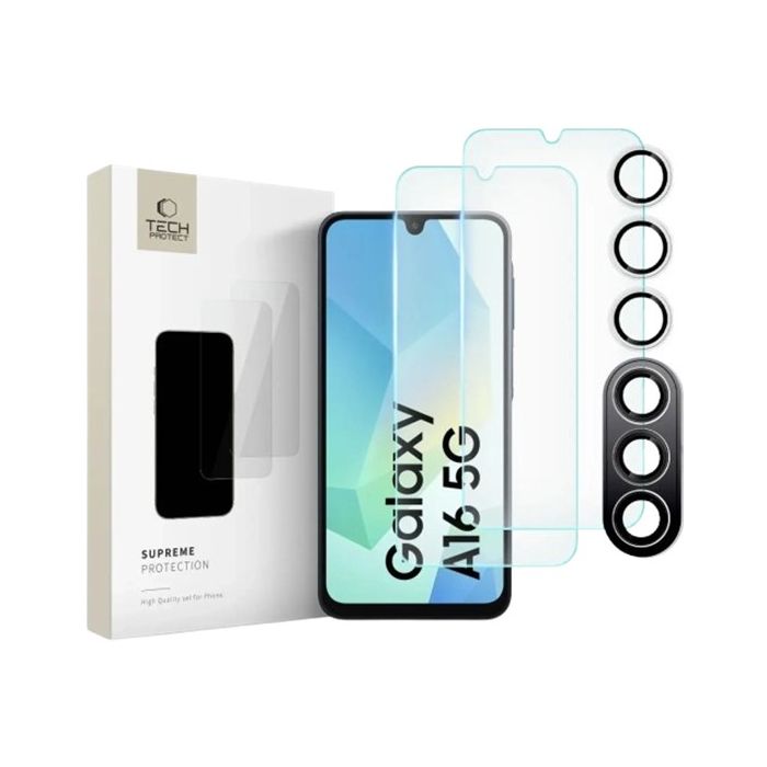 Ochranné sklo Tech-Protect Supreme Set Samsung Galaxy A16 4G A165/A16 5G A166 transparentné