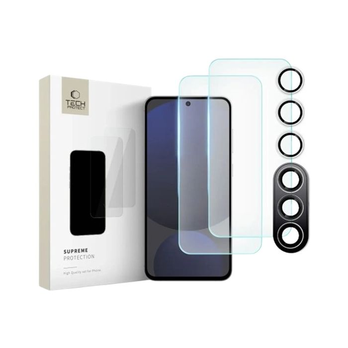 Ochranné sklo Tech-Protect Supreme Set Samsung Galaxy S24 FE 5G S721 transparentné