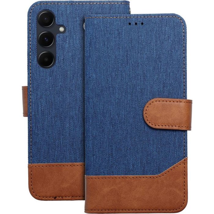 Obal JEANS Book Samsung Galaxy A36 5G A366 modrý