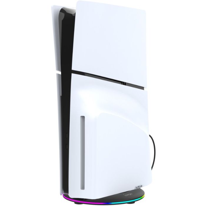 iPega P5S025S vertikálny stojan s RGB pre PS5 Slim Black