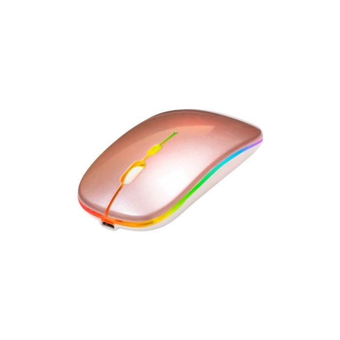 Setty wireless RGB mouse rose gold
