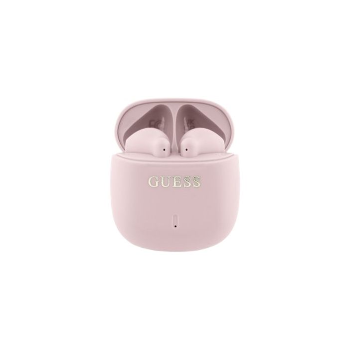 Guess Printed Classic Logo TWS Wireless Earphones GUTWSJ14ESGP Pink