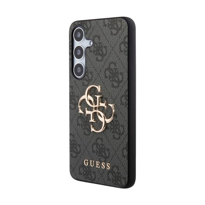 Obal Guess PU 4G Metal Logo Samsung Galaxy S24+ 5G S926 GUHCS24M4GMGGR Grey