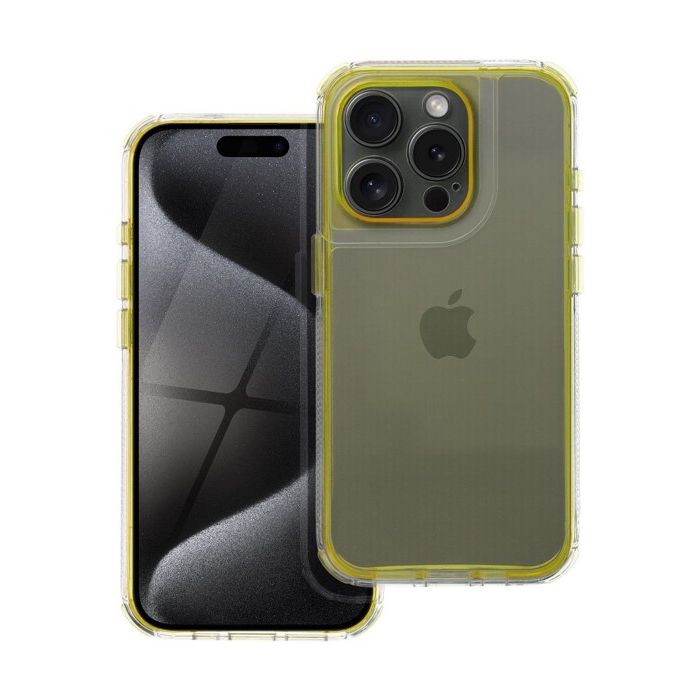 Obal MATRIX CLEAR Case Xiaomi Redmi 14C/POCO C75 yellow