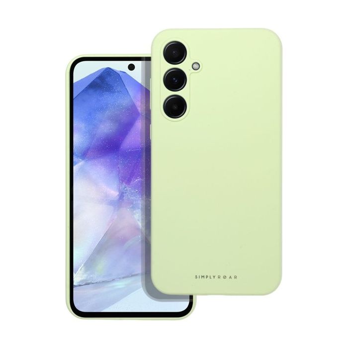 Obal Roar Cloud-Skin Case Samsung Galaxy A16 4G A165/A16 5G A166 Light green